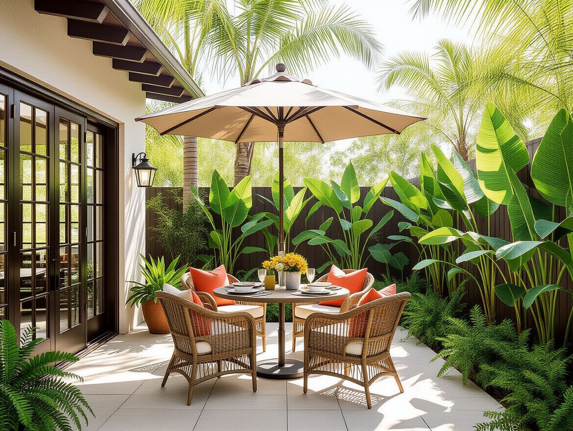 8ft Patio Umbrellas: Perfect Size for Small Spaces