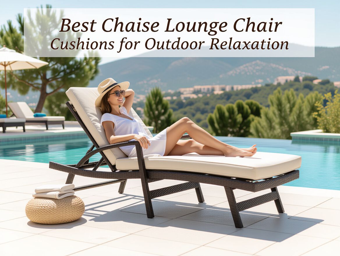 Best Chaise Lounge Chair Cushions for Outdoor Relaxation
