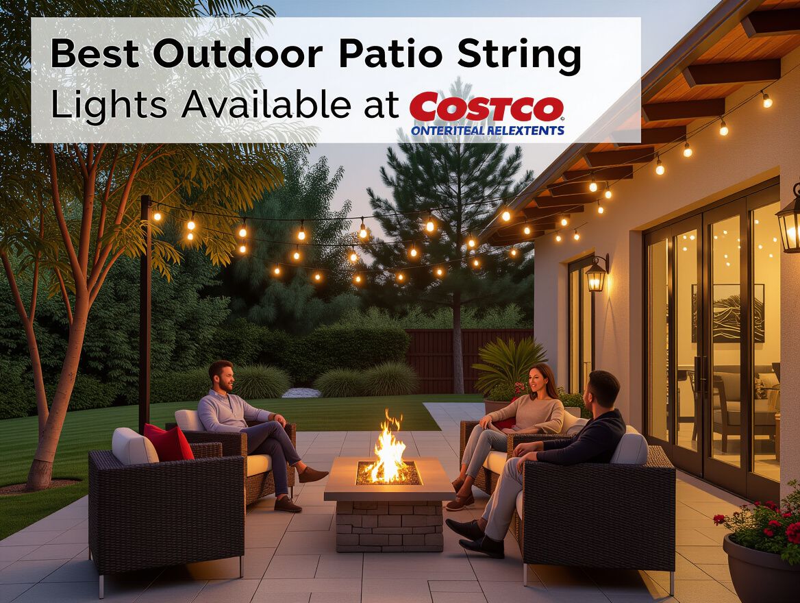 Best Outdoor Patio String Lights Available at Costco
