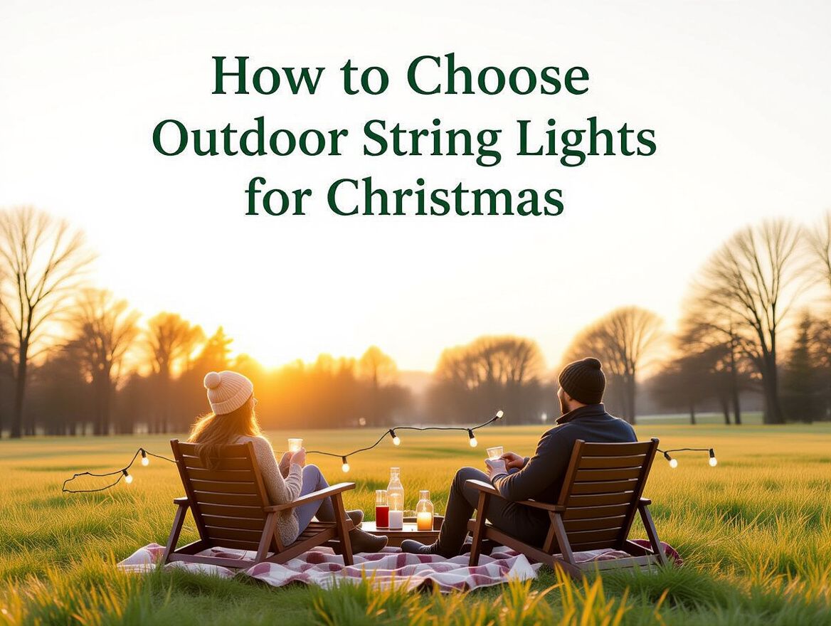 How to Choose Outdoor String Lights for Christmas