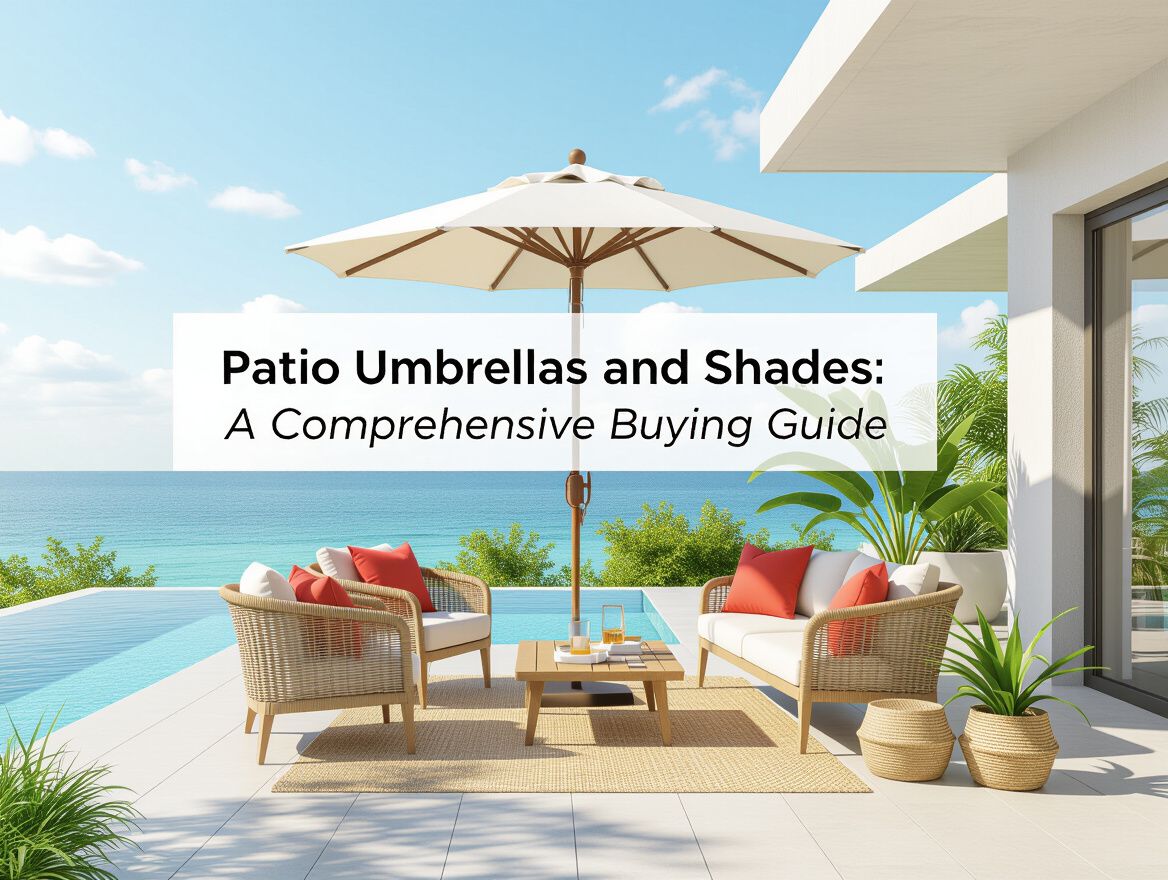 Patio Umbrellas and Shades: A Comprehensive Buying Guide