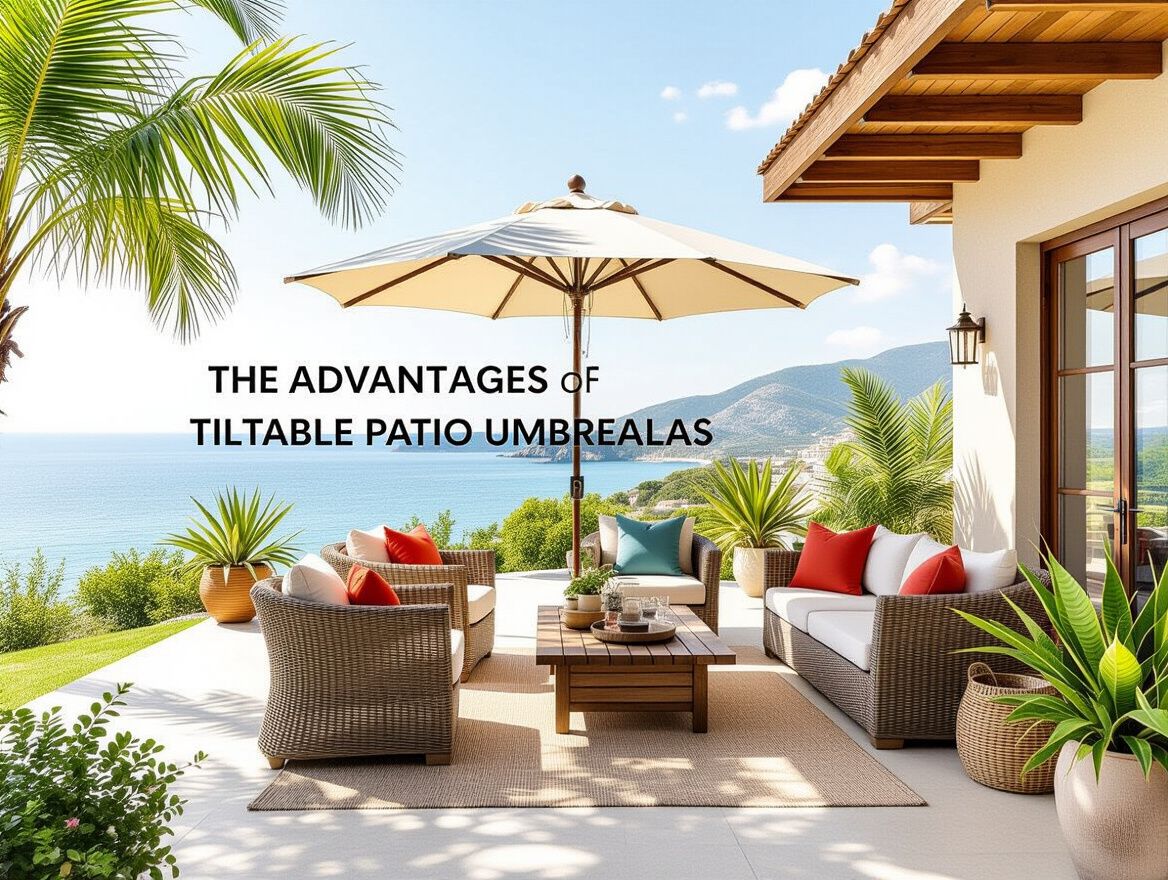 The Advantages of Tiltable Patio Umbrellas