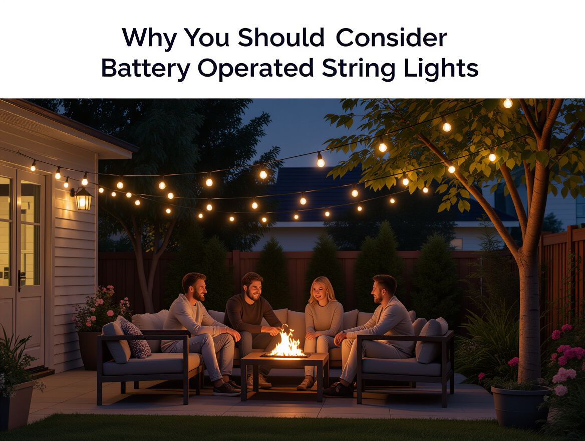 Why You Should Consider Battery Operated Outdoor String Lights